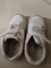 回力（Warrior）儿童小白鞋男童休闲鞋女童板鞋校园运动鞋 WZ(CL)-0238 白色 27  实拍图