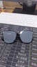 BOLON暴龙太阳镜防晒休闲墨镜男女偏光方框户外驾驶开车眼镜礼物 BL3027D11暗黑反光-高清偏光镜片 实拍图