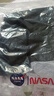 NASA GISS卫衣男秋冬季百搭圆领长袖T恤青少年情侣上衣外套 黑色加绒 XL 实拍图