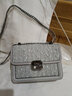 Cuud原创包包女小众设计链条女包单肩腋下包斜挎小方包新年情人节礼物 浅灰 实拍图