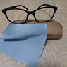 帕米澳（PAMIAO）防蓝光眼镜可配近视男女黑框眼镜近视网上配镜看手机电脑平光 双眼近视-100度 (含镜盒镜布) 实拍图