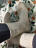 笙格儿德绒秋裤女加绒打底裤春薄绒裤内穿大码紧身线裤保暖裤子女秋冬季 灰色 L(95-115)斤 实拍图