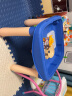 澳乐（AOLE-HW）儿童多功能积木桌宝宝游戏桌兼容大颗粒男女孩早教玩具桌幼儿礼物 【皇家蓝】多功能桌+85颗粒积木 实拍图