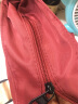 圣腾韩版时尚旅行包女轻便防水行李袋手提短途行李包大容量健身包折叠旅行袋潮流学生衣服包出行包登机包 红色 实拍图