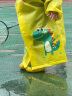 牧萌 儿童雨衣男童女童幼儿园小童宝宝套装男孩雨披 活力黄恐龙 S  晒单实拍图