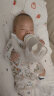 全棉时代新生婴儿睡衣春装男女满月宝宝和尚服连体衣服婴幼儿和袍 天空蓝+萌萌星空蓝（长款） 66cm（适合3-6个月） 晒单实拍图