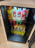HCK哈士奇冰吧嵌入小型家用办公室酒店民宿玻璃门冰箱饮料茶叶冷藏保鲜冰柜64/67升SC-70RB一级能效 全冷藏丨奶茶色丨64升 实拍图