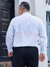 商务免烫白色长袖衬衫男新款工装纯色衬衫加肥加大码胖子男士衬衣 白色(精品大码) 长袖 8XL /47(220-230斤) 实拍图