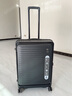 爱可乐（Echolac）前开盖行李箱可扩展拉杆箱高品质TSA旅行箱PC183F 24英寸 黑色 实拍图