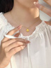 中国黄金（CHINA GOLD）黄金吊坠项链足金四叶草套链送女友老婆生日情人节礼物 吊坠+足金链+贺卡刻字+礼盒 实拍图