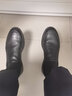 爱步（ECCO）乐福鞋男 百搭增高牛皮休闲皮鞋 雅仕男鞋系列207144 黑色44 实拍图