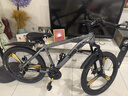 Jeep吉普山地车自行车学生成人减震碟刹通勤变速越野青少年巡航者C800 巡航者-一体轮-高级灰 24寸(建议身高140-160cm) 27速顶配版 实拍图