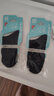 ZEAL WOOD美丽诺羊毛袜舒适生活轻薄羊毛短筒袜lifestyle LT男女透气短袜 黑色短筒 L(43-45) 实拍图