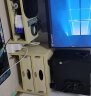 升盈美液晶电脑显示器增高架带抽屉 双层底座桌面收纳 办公室台式置物架 C款白枫色+抽屉 实拍图