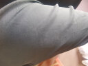 南佩 裤子夏季男薄款韩版潮流冰丝休闲裤男宽松直筒阔腿九分小西裤男 K62-黑色（薄款） XL（110-140斤） 实拍图
