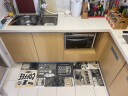 博勒（Beauflor）博勒进口环保易铺地板厨房垫儿童垫防水加厚耐磨环保隔音PVC弹性地板  Coffee 咖啡 50*150cm 实拍图
