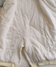 人之初婴儿衣服秋冬季0-3月6男女宝宝连体衣新生儿夹棉偏开棉哈衣棉衣 黄色 59cm 实拍图