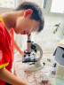 洛司显微镜专业初中生中考专用儿童显微镜小学生光学实验室六一礼物 齐焦显微镜+镀膜铜物镜 35片标本 晒单实拍图