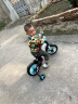 纳豆（nadle）儿童平衡车可折叠三轮车脚踏车宝宝2-3-6岁溜娃神器自行车手推车 芙尼蓝色+推杆 12寸 蓝色 晒单实拍图
