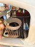 柏翠（petrus）咖啡机意式全半自动研磨一体机家用办公双泵商用 PE3899 星光海盐白 晒单实拍图