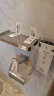 海立免打孔卫生间手机架支架304不锈钢公共厕所放手机浴室置物架76680 晒单实拍图