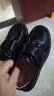 罗蒙男童皮鞋儿童黑色皮鞋 黑色亮面皮鞋 31码 晒单实拍图