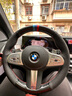 奥迈尔 宝马5系7系52530LI528LI3系320liX1X3X4x5方向盘套真皮手缝翻毛把套 运动版-碳纤款（红线） 实拍图