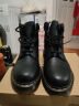 马丁（DR.MARTENS）939男女款春季舒适百搭软皮黑色工装靴中帮马丁靴城市轻户外 黑色 42 实拍图