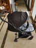 babynest双胞胎婴儿推车可坐可躺可拆分轻便折叠高景观新生儿童双人0-3岁 酷炫黑+酷炫黑[四代] 实拍图
