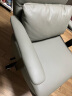 利沃诺老板椅办公椅可躺电脑椅人体工学椅子舒适家用午休椅 【西皮】浅灰 实拍图