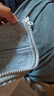 JEANSWEST CLUB真维斯轻薄外套女开衫卫衣春季新款连帽牛奶丝拉链运动风长袖上衣 实拍图