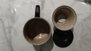 泥印定制陶瓷茶杯办公室男士个人专用高档水杯带盖茶水分离泡茶办公杯 T68-04B 描金 仙鹤-简装 实拍图