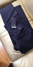 九牧王【垂感强】25秋冬款 商务正装厚款抗褪色宽松直筒通勤西裤男加绒 黑色合体版 TP7E50143 36 码腰围=2.76尺92厘米 实拍图