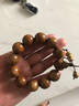 龍隐【精品】金丝楠木手串满水波款阴沉木猫眼绿料乌木送男女友礼物 满金丝一道水波20mm 实拍图