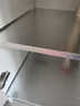 别颖厨房贴纸自粘防水防油耐高温铝箔墙纸墙贴加厚锡箔纸抽屉垫灶台贴 银色方格纹60cm*10m 实拍图
