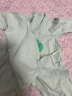 贝瑞加（Babyprints）新生儿蝴蝶衣2件装婴儿纯棉连体衣初生宝宝衣服亲肤柔软 绿52 晒单实拍图