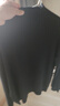 怡曼芙（YIMANFU）针织衫女秋冬新款一线成衣显瘦打底衫内搭毛衣女百搭可外穿上衣女 黑色 均码 -建议90-140斤 实拍图