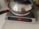 TINME【顺丰速运】德国电磁炉炒锅一体电磁炉套装带锅凹面电磁炉大功率 太空灰电磁炉+炒锅三件套（触摸屏+3500W） 实拍图