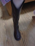 天美意靴子女商场同款时装靴休闲女高筒靴女鞋 啡色 39 实拍图