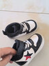 巴拉巴拉婴儿学步鞋男宝宝童鞋冬季新款加绒保暖女童鞋子 黑白-冬款 23码(脚长14/内长15.2) 实拍图