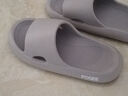 朴西eva不臭脚可外穿软底男士凉拖鞋浴室内洗澡防滑居家情侣拖鞋男 岩石灰 46-47 实拍图