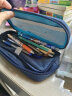 晨光(M&G)文具学生笔袋 双层大容量文具盒铅笔盒 SKR系列 开学文具 蓝色 APBN3840 实拍图
