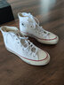 匡威（Converse）胜道运动CONVERSE匡威 1970s 男女鞋经典高帮复古休闲帆布鞋  162056C 37.5 (230mm) 实拍图