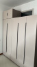 顾家家居（KUKA）顾家木艺 衣柜 现代简约北欧储物柜子衣橱趟门卧室家具 PT8020GY 5门衣柜(3门+2门A款)-2.0米 带顶柜【10天发货】 晒单实拍图