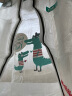 英玛仕 儿童雨衣男童女童带书包位环保材质 大帽檐亲子恐龙 3XL 实拍图