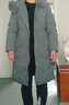 雅鹿妈妈羽绒服女冬装中长款加厚狐狸毛领保暖中老年女冬季外套 Y1201V15210-银河绿 2XL 175 【推荐110-130斤】 实拍图