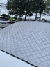 巨木汽车前挡风玻璃遮阳挡防晒防霜雪遮雪挡车罩冬季遮雪罩防雪防晒罩 真三窗四层加厚【SUV通用】强磁吸附加收纳袋 实拍图
