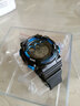 拉斯卡(LASIKA)学生手表儿童电子表防水童表男孩运动带闹钟女孩夜光多功能 黑蓝色 实拍图