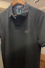 Polo Ralph Lauren 拉夫劳伦男装 经典款修身网眼布短袖网球衫RL13502 001-黑色 L 实拍图