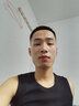 水晶豆男士宽肩背心纯棉坎肩打底汗衫修身型无袖V领t恤运动紧身全棉夏季 实拍图